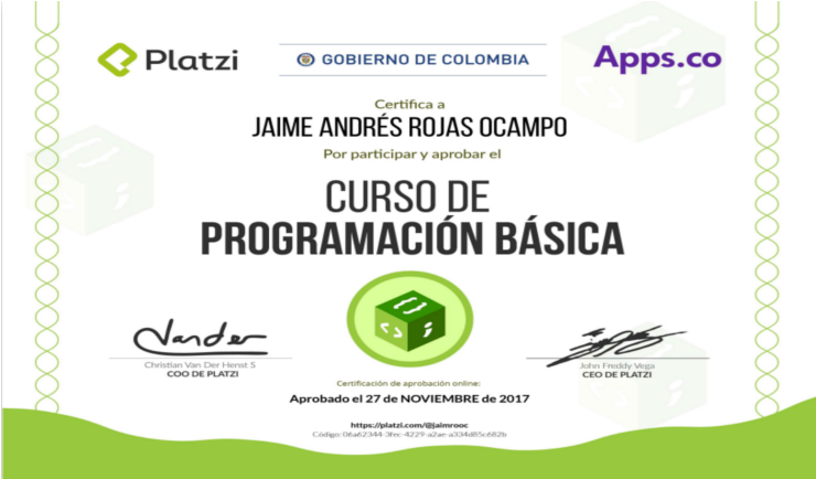 Jaime Rojas, Software Developer
